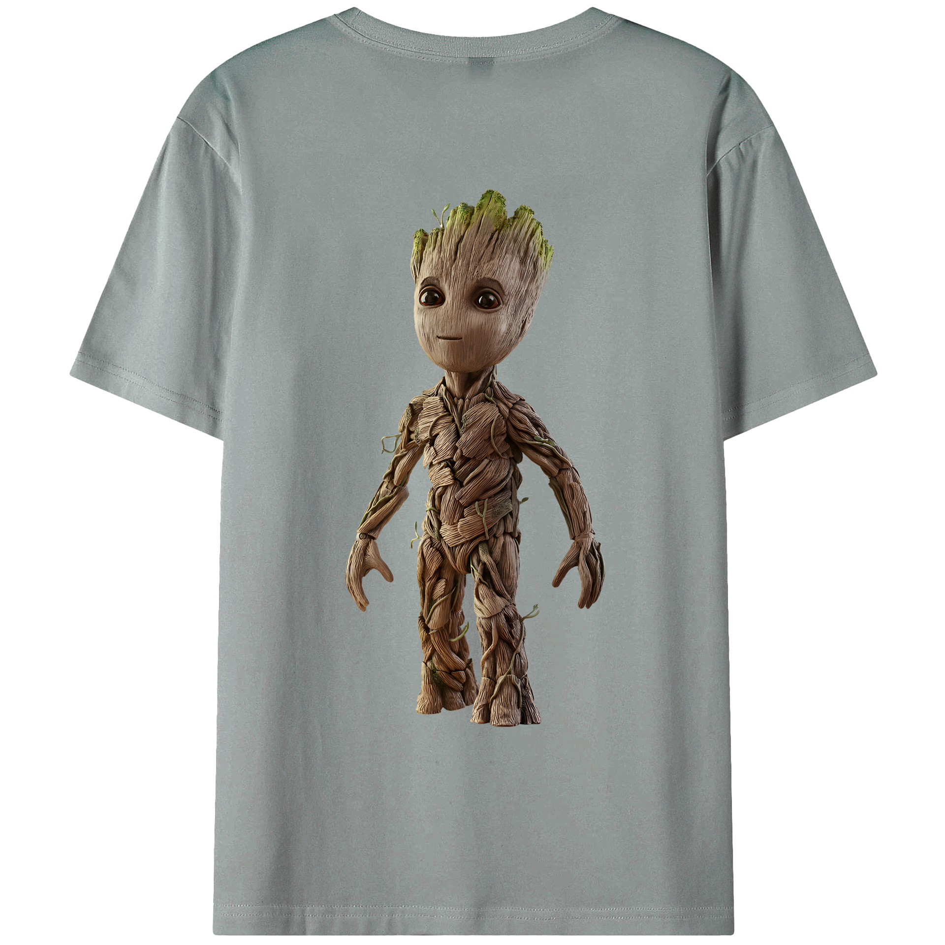 （画像用） アベンジャーズ The Avengers 綿100％ メンズ半袖Tシャツ（バックプリント） 通気性